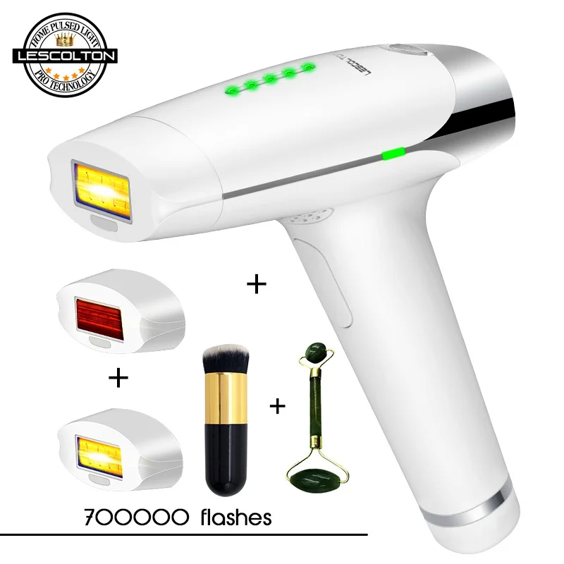 700000 раз Lescolton depiladora Лазерная Машинка для удаления волос лазерный эпилятор удаление волос бикини триммер электрический эпилятор для женщин