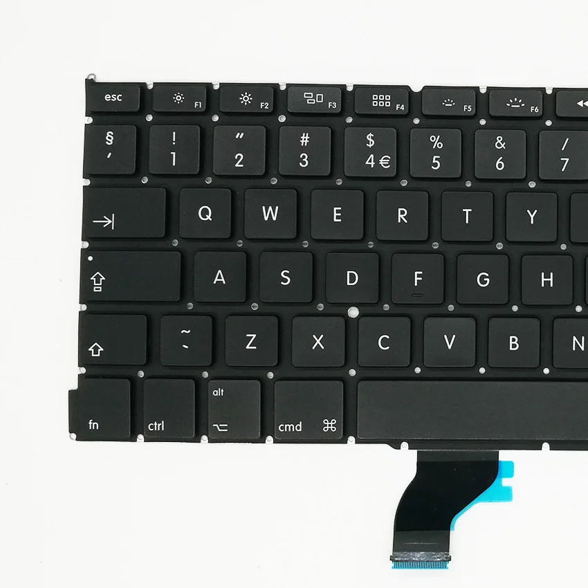 5 шт./лот новая норвежская Клавиатура для Macbook Pro 13 ''Retina A1502 клавиатура 2013 2014
