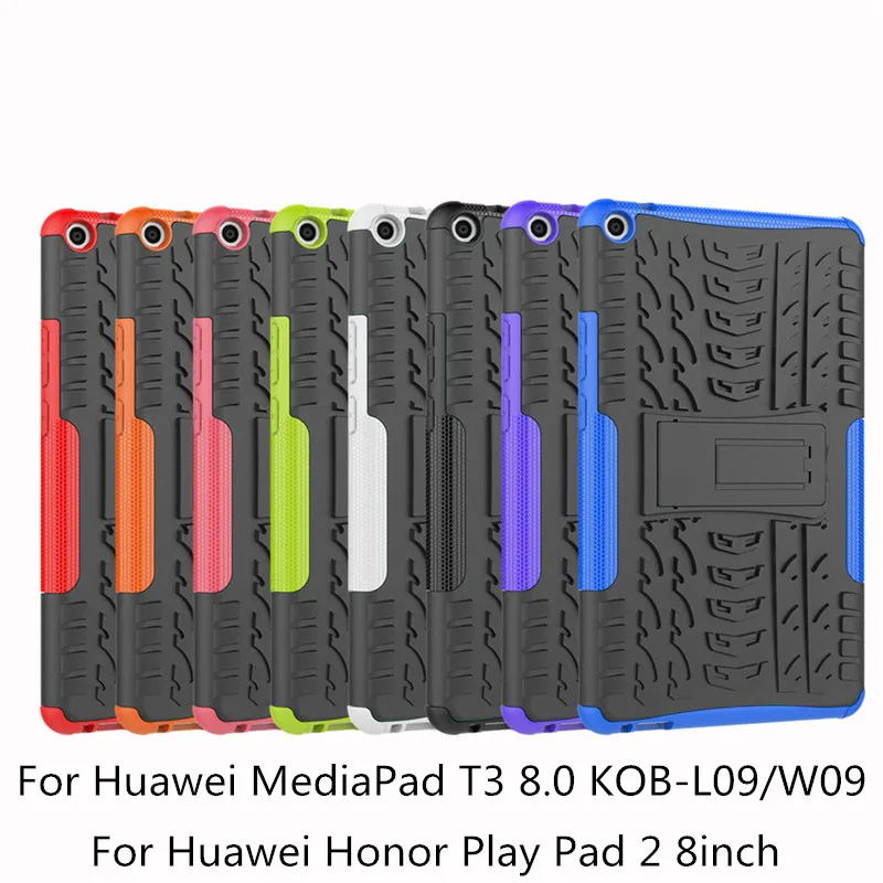 Прочный пластиковый Гибридный сверхмощный силиконовый планшет для Huawei MediaPad T3 8 0
