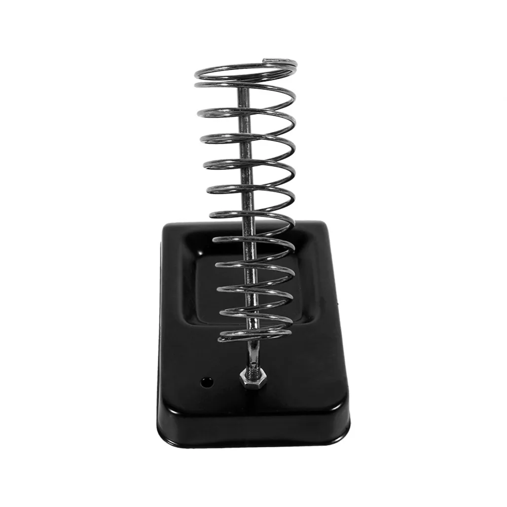 Buy Solder Iron Metal Rectangle Stand Holder Base and Solder Support Station