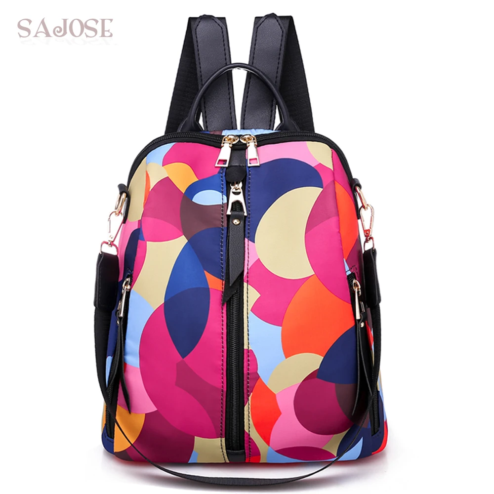 

Multicolor Women Backpack Oxford Fashion Cute Girls Back Pack Cloth Women Shoulder Bag Student Backpack Ladies Casual Knapsack