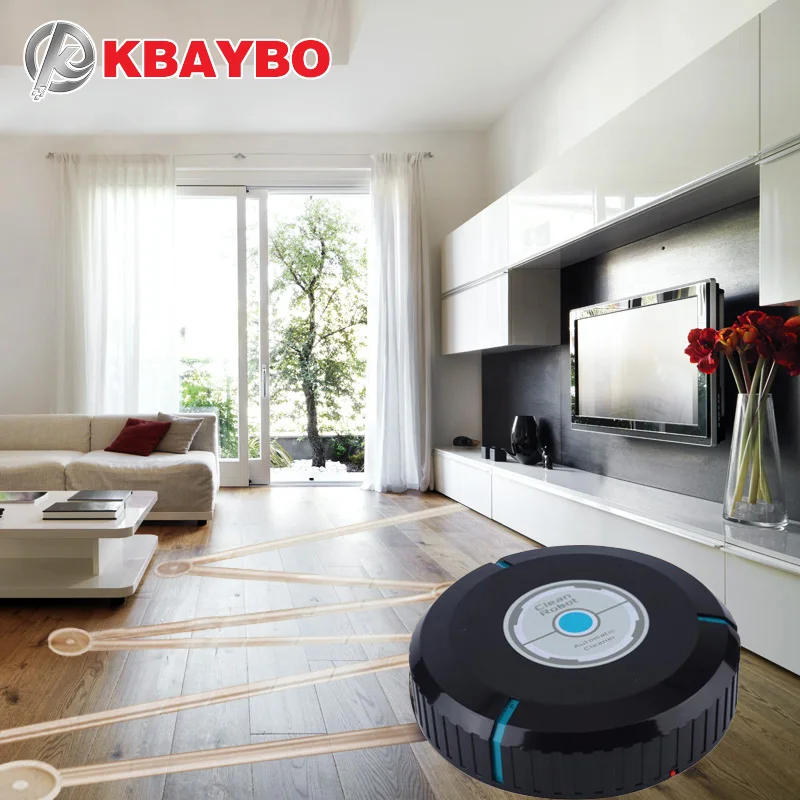 Home Auto Cleaner Robot Microfiber Smart Robotic Mop Floor Corners Dust Cleaner Sweeper Vacuum Cleaner 2 Colors Drop Shipping   