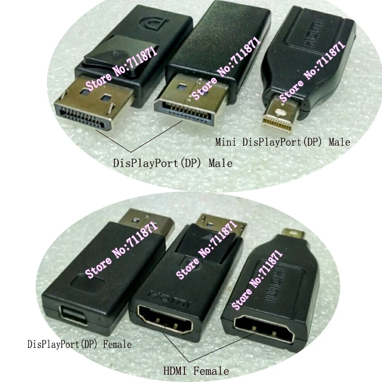 DP Male HDMI Female адаптер Mini DisplayPort to коннектор Displayport | Электроника
