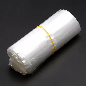 

100pcs POF Transparent Shrink Wrap Film Bag Heat Seal 100x160mm For Gift Packing