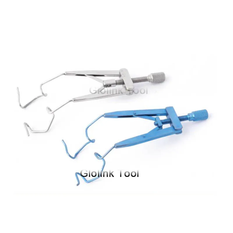 Микроскопические медицинские офтальмологические инструменты титановые носилки для век медицинская хирургическая открытая носилка для век уплотнение