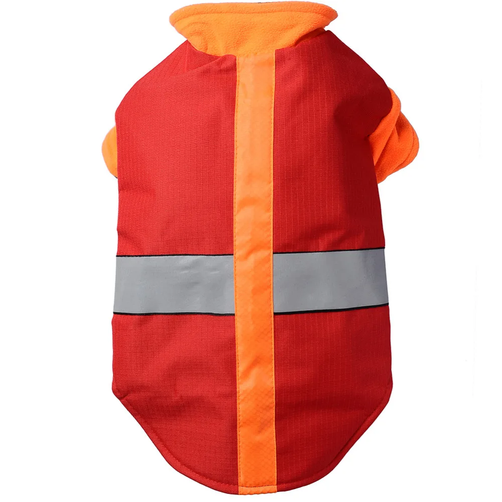 Waterproof LED Luminous Dog Clothes Winter Safety Reflective Warm Dog