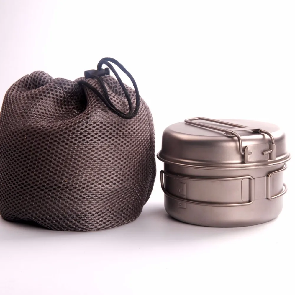 Ultraligero de Pan y al aire libre de utensilios de cocina de olla de vajilla de la mejora de la resistencia del cuerpo