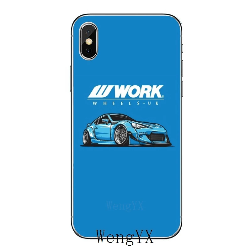 Fashion Drift Cars Auto JDM Accessories phone cover case For Huawei Honor 4C 5A 5X 5C 6 Play 6X 6A 6C pro 7X 8 9 Lite V8 V10 - Цвет: A-11