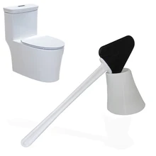 WC универсальная резиновая многофункциональная Чистящая Щетка ванная комната с длинной ручкой щетка для чистки туалета ванная комната универсальный чистящий инструмент