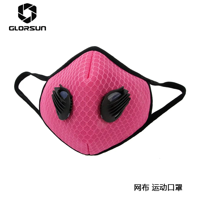 

Air Filter Sport Face Mask Training Bicycle Cycling Half Face Mask Bike Running Jogging Facemask Anti Pollution Mask Q1048