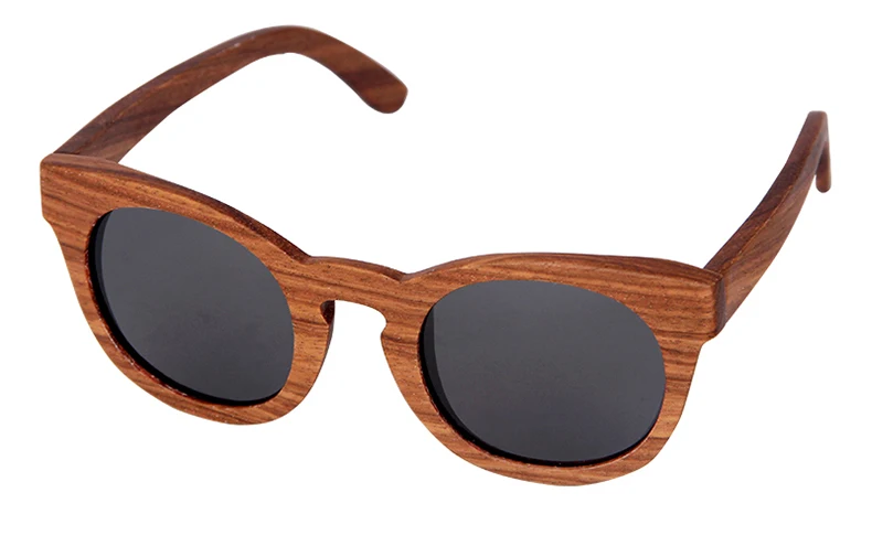 Винтажные поляризационные солнцезащитные очки для женщин и мужчин, Высококачественная деревянная оправа, брендовые солнцезащитные очки для пляжа, анти-УФ очки для вождения