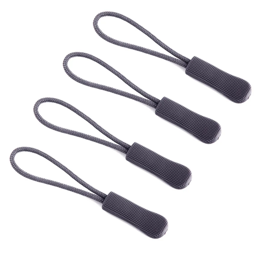 20Pcs Tent Backpack Zipper Pull Puller Rope Tag Fixer Zip Cord Tab Replacement Clip slider Buckle Travel Bag Suitcase Clothes