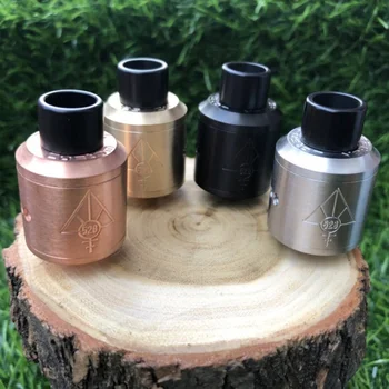 

100% Original 528 Goon RDA 22/24mm Single/Dual Coil Vape Tank Vaporizer Rebuild Drip Atomizer Vape Goon 25 RDA if not refund