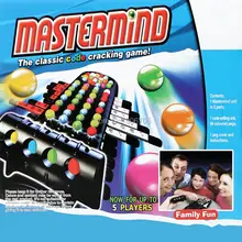 intelligent Mastermind Classical Code Cracking Funny Board Game Interactive Game Educational Toys,Up to 5 Flayers