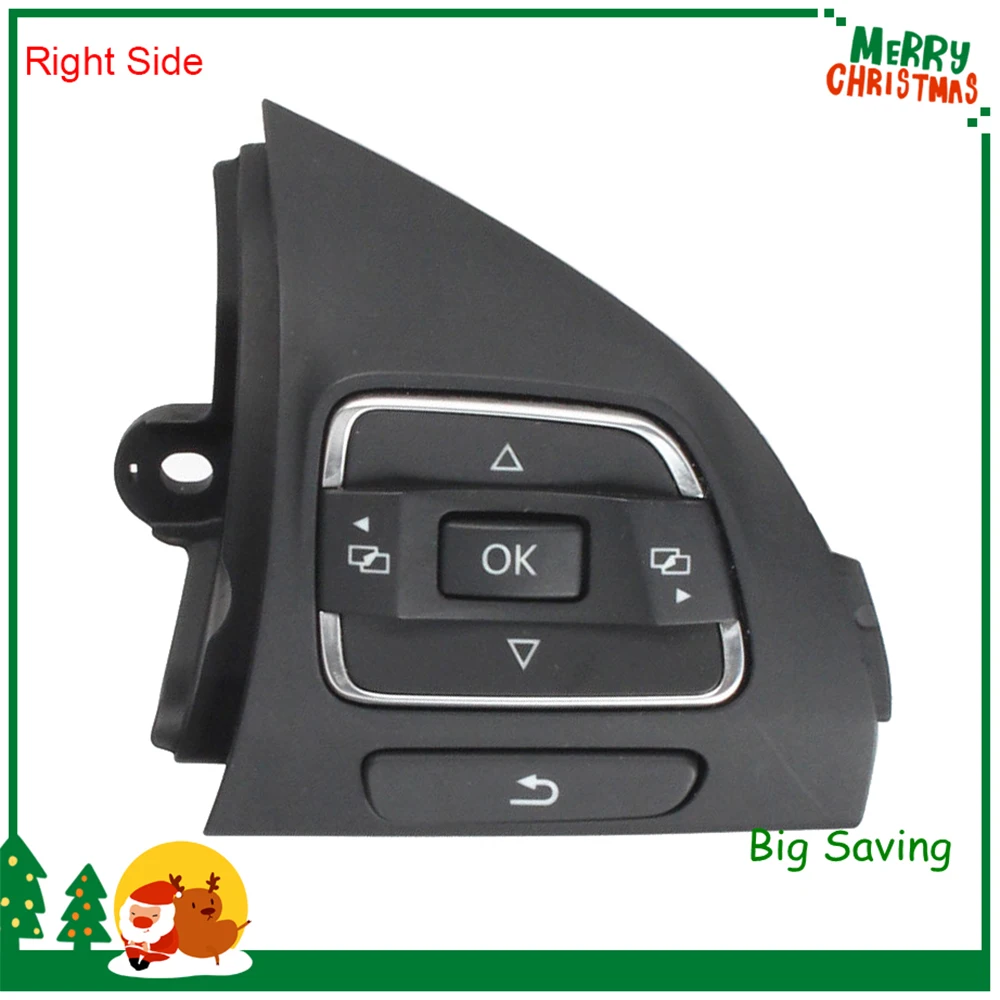 

Right Side MFSW Multifunction steering wheel control button audio switch phone button For VW Jetta Golf MK6 Caddy Tiguan CC Eos