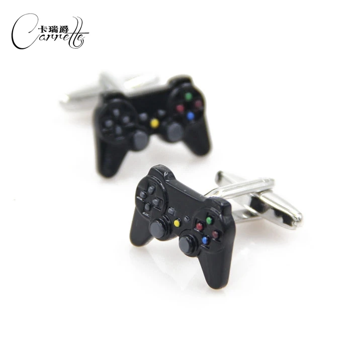 

Gamers fun games handle shape cufflinks nail French men and women cufflinks
