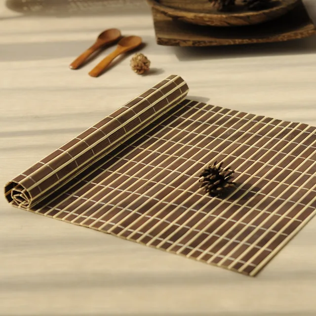Best Offers 1PCS bamboo placemats Heat Resistent Table Placemat Tableware Coffee Tea Mat Individuales Doilies Cup Mats Coaster Pad Best Offers 1PCS bamboo placemats Heat Resistent Table Placemat Tableware Coffee Tea Mat Individuales Doilies Cup Mats Coaster Pad