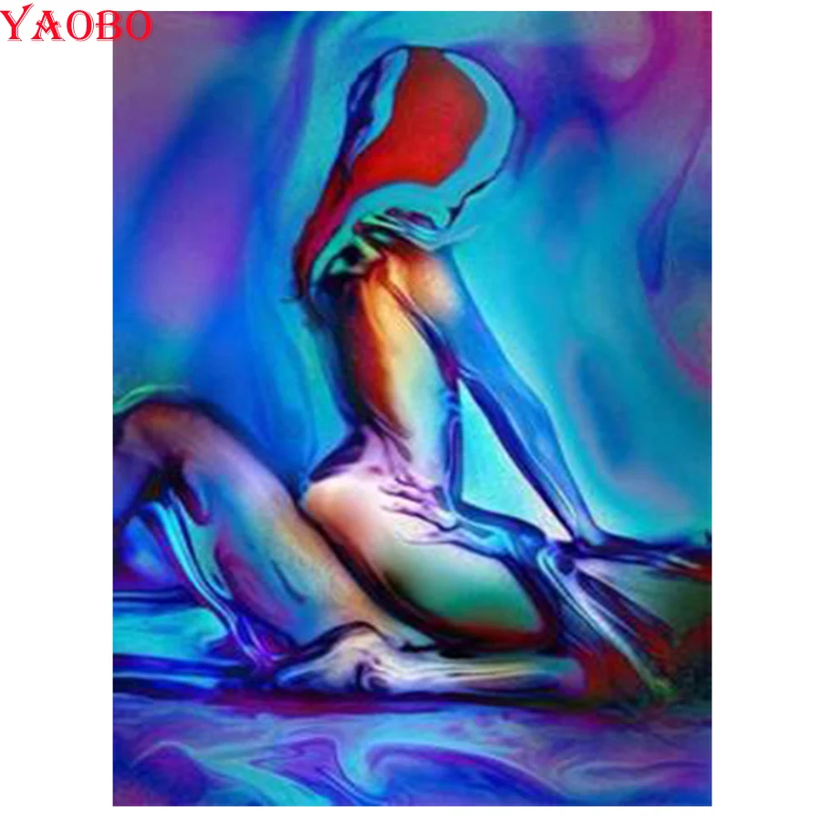 

DIY 5D Full Square Round Diamond Embroidery Sexy couple Diamond Painting Cross Stitch Rhinestone Mosaic Home Bedroom decoration