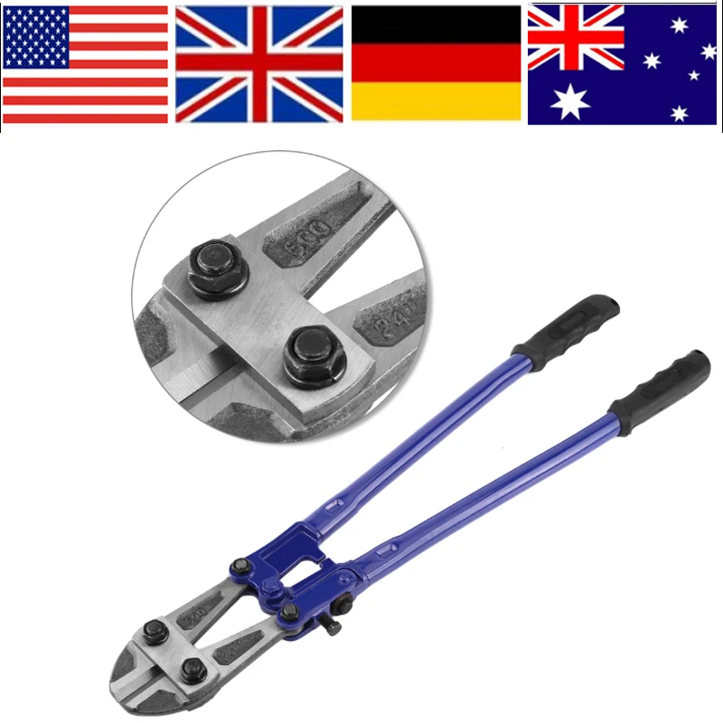 Abisolierzange Seitenschneider Heavy Duty Carbon Steel Wire Cable Chain Padlock Cutter Bolt Cropper Crimping Tool | Инструменты
