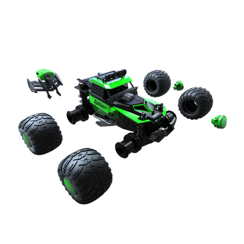 2018 Smart Vedio RC Car 2.4G 4WD Wifi DIY RC Racing Car with HD WIFI Camera Support Mobile Phone Control Monitoring Electric Toy