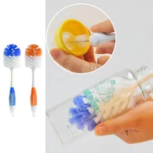 Одежда высшего качества 2 шт./компл. для малышей и детей постарше для чистки Молоко Бутылка соска щетка для чистки труб