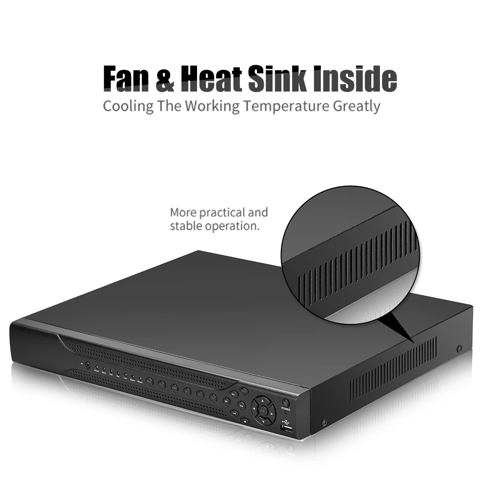 BESDER 16CH 1080P AHD CCTV DVR 16 канальный AHDH гибридный видеорегистратор ONVIF PTZ 4 сигнал