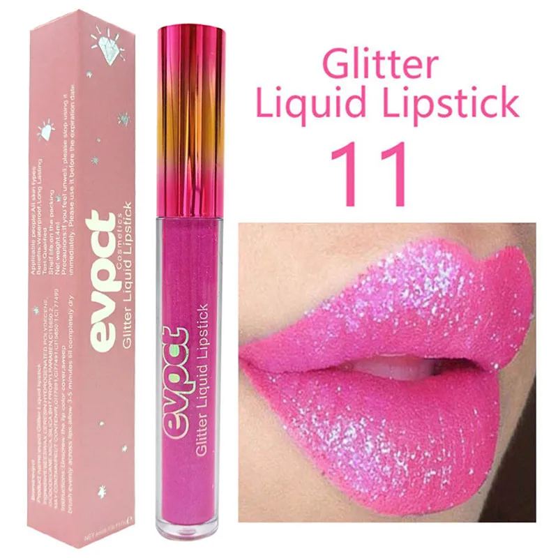 

Matte Shiny Liquid Lipstick Chameleon Gold Metal Matte Lip Gloss Lasting Waterproof Pearl Lip Gloss Lip Makeup