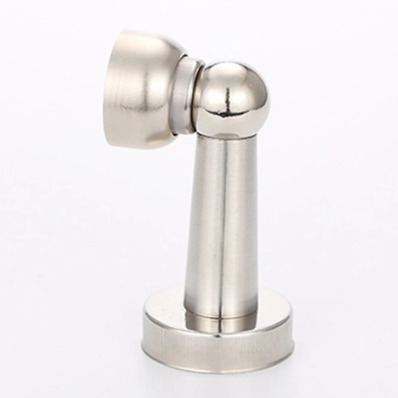 

Stainless Steel Door Stopper Thickened Magnetic Noiseless Doormagnet Door Stop Holder Mute Buffer Door Stop