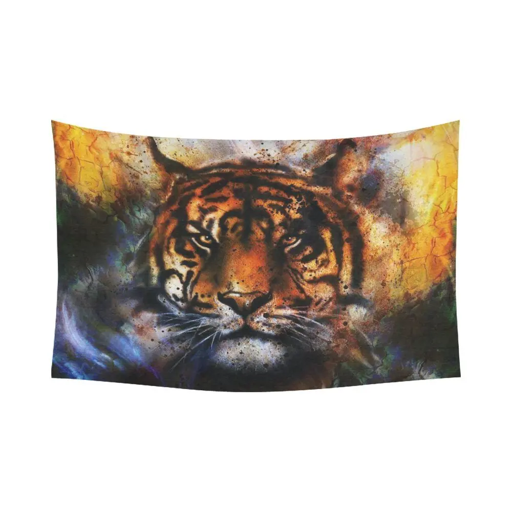 Animal Wall Art Home Decor Watercolor Tiger Tapestry Hanging Animal Wall Art Home Decor Watercolor Tiger Tapestry Hanging In From Garden On Aliexpress Alibaba Group
