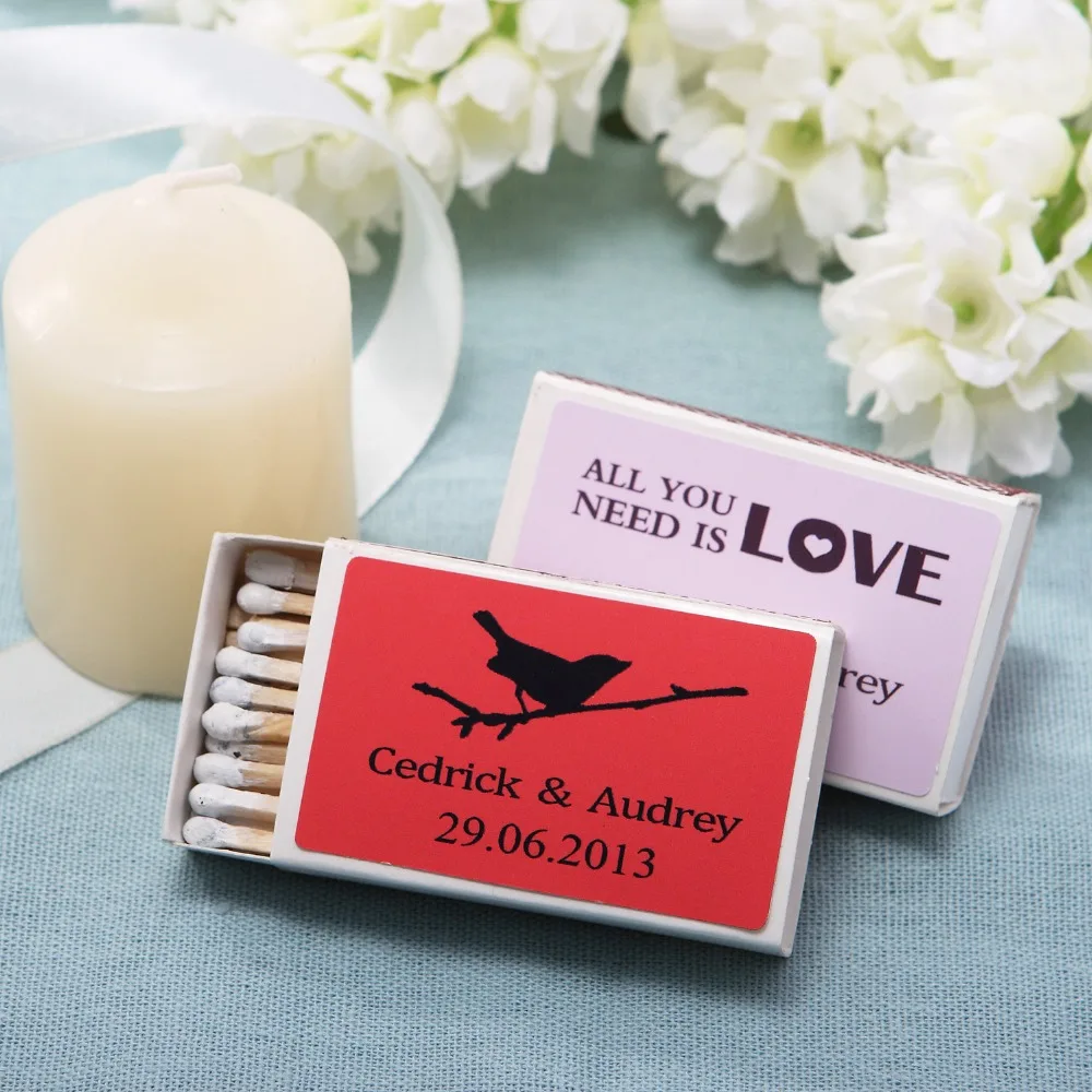 Wedding Personalized Favors popular personalized party souvenirs buy cheap free shipping 12pcslot matchboxes wedding favors and gifts wedding