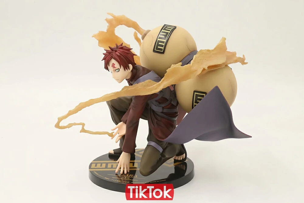 Наруто Shippuden повязка на голову Sabaku no Gaara Kazekage мультфильм игрушка фигурка Модель Кукла подарок