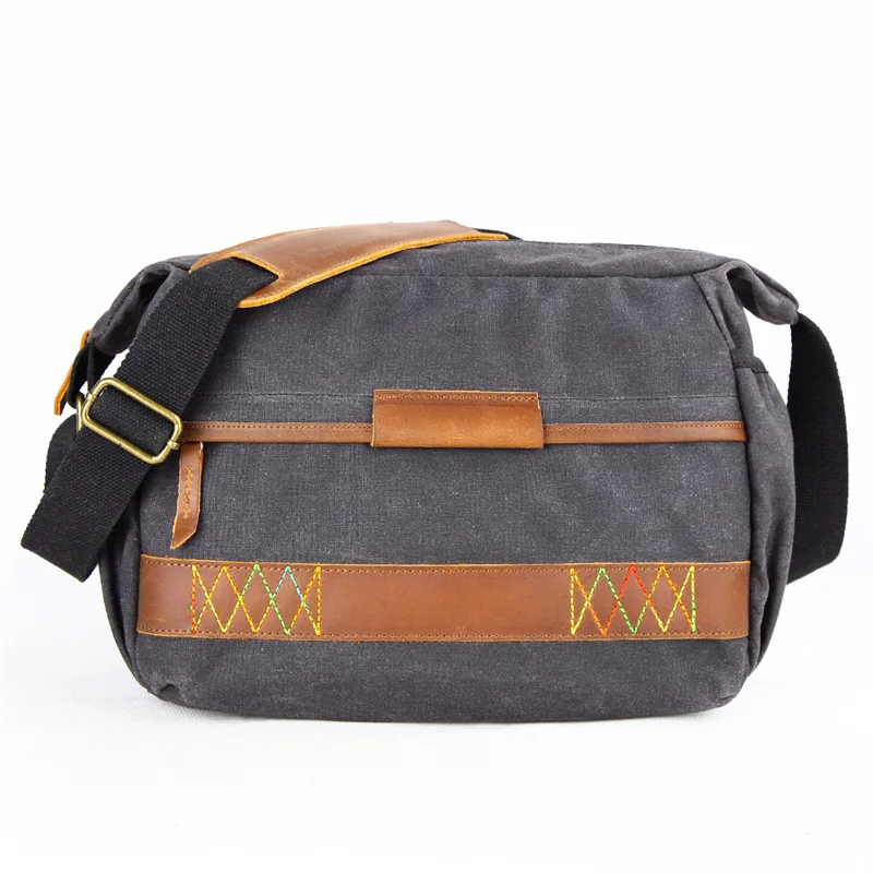 Batik Canvas Photography Impermeabile Vintage Retro Camera Spalla Casual Messenger Foto Uomo Donna Borsa Per Canon Nikon Sony Dslr