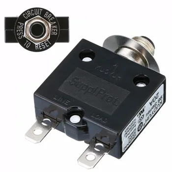 

AC 125/250V DC 32V Overload Protector 20 Amp Circuit Thermal Breaker 50/60Hz For Generator