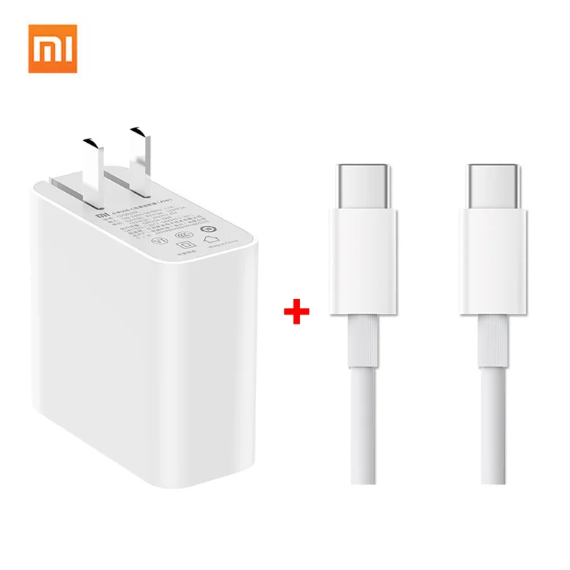 Xiaomi QC 3.0 Fast USB Charger+Typ C Data Cable 45W