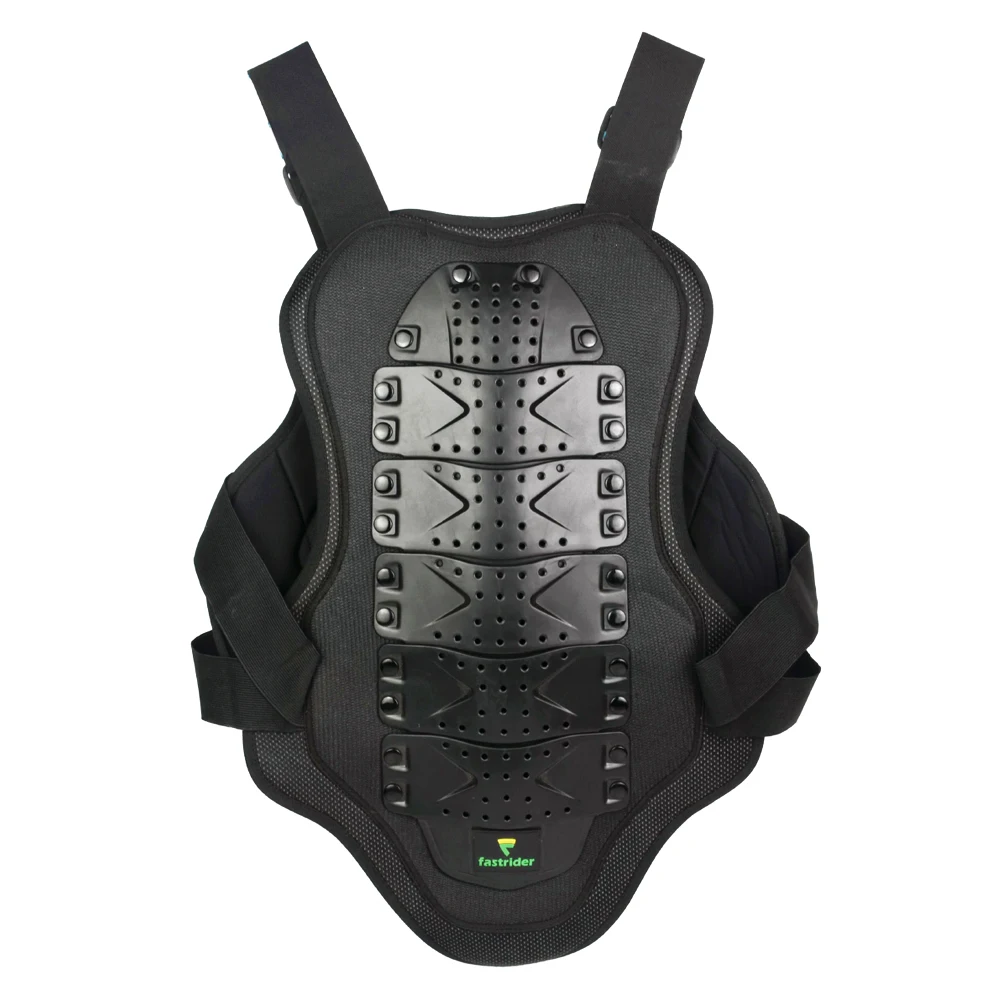 Высокое качество Мото rcycle Body Armor жилет куртка moto cross Back Shoulder защитные принадлежности черный Veste de moto Body-Guard