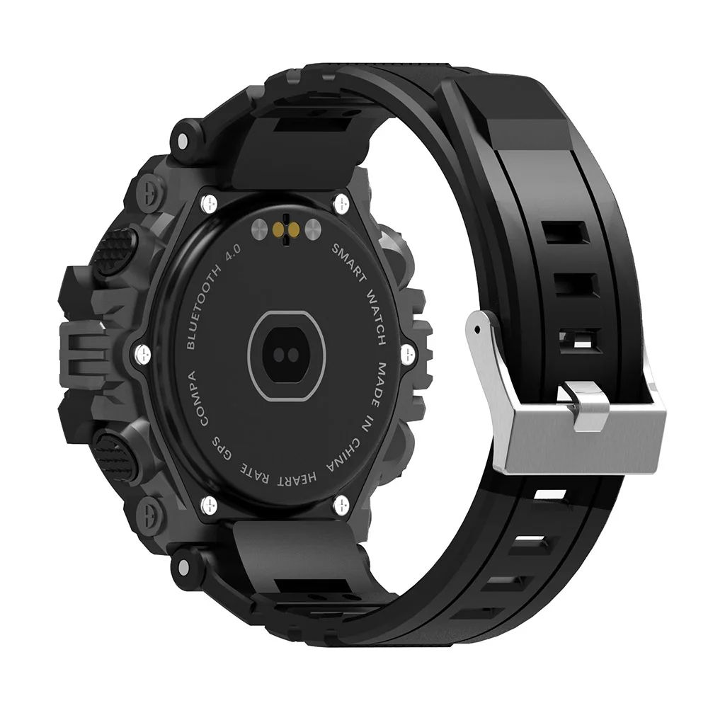 Outdoor GPS Smart Watch Bluetooth Smartwatch Multi Sports Heart Rate Thermometer Fitness Tracker for Huawei Honor 9i Play 10 V10