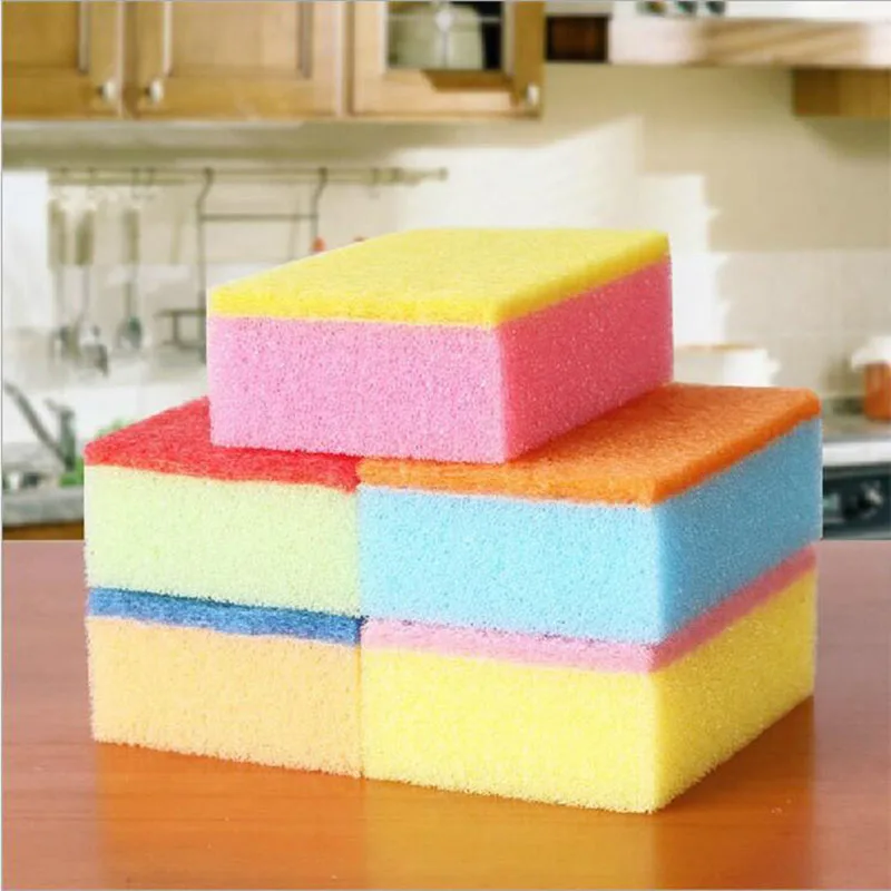 

10PCS Colorful Magic Sponge Eraser Melamine Cleaner Multi-Functional Cleaning Nano Sponge Dish Kitchen Clean Tools