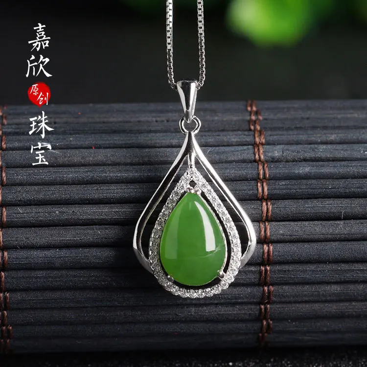 Thomas SABOR ювелирные изделия Asg яшма падение ремень сертификат производителя прямые продажи натуральный Hotan капли полые Висячие женские