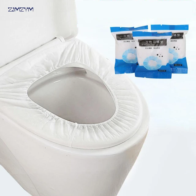 1PC waterproof toilet paper pads Travel disposable toilet ...
