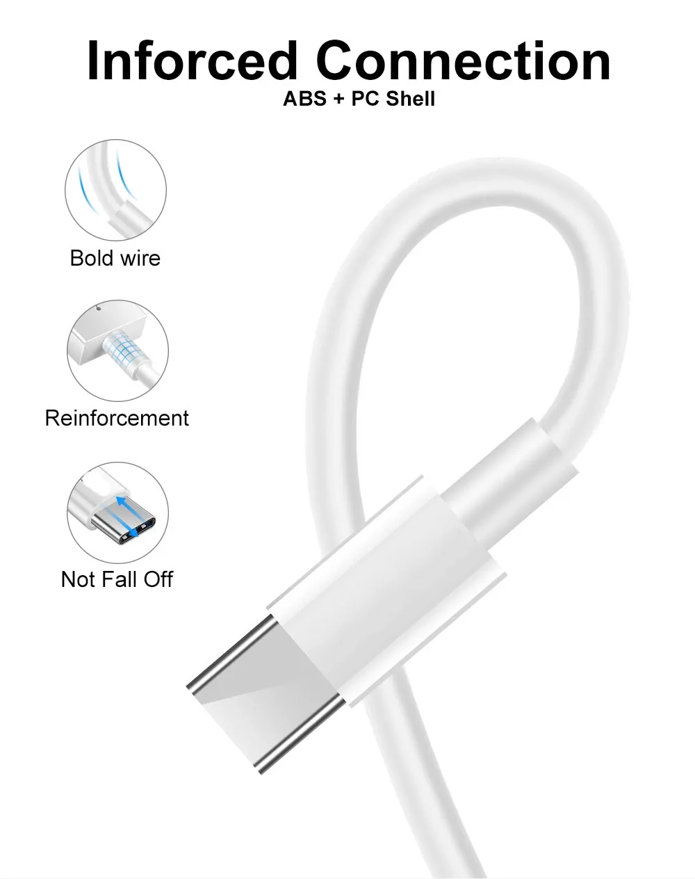 Usb type-C кабель для samsung Galaxy S9+ кабель передачи данных для быстрой зарядки huawei mate 20 Pro Xiaomi Mi 8 usb type-C P20 EU Plug зарядное устройство