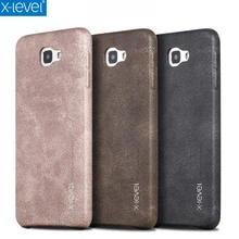 X-Level Винтажный чехол для телефона для samsung Galaxy J5 Prime SM-G570F Роскошный чехол из искусственной кожи для On5
