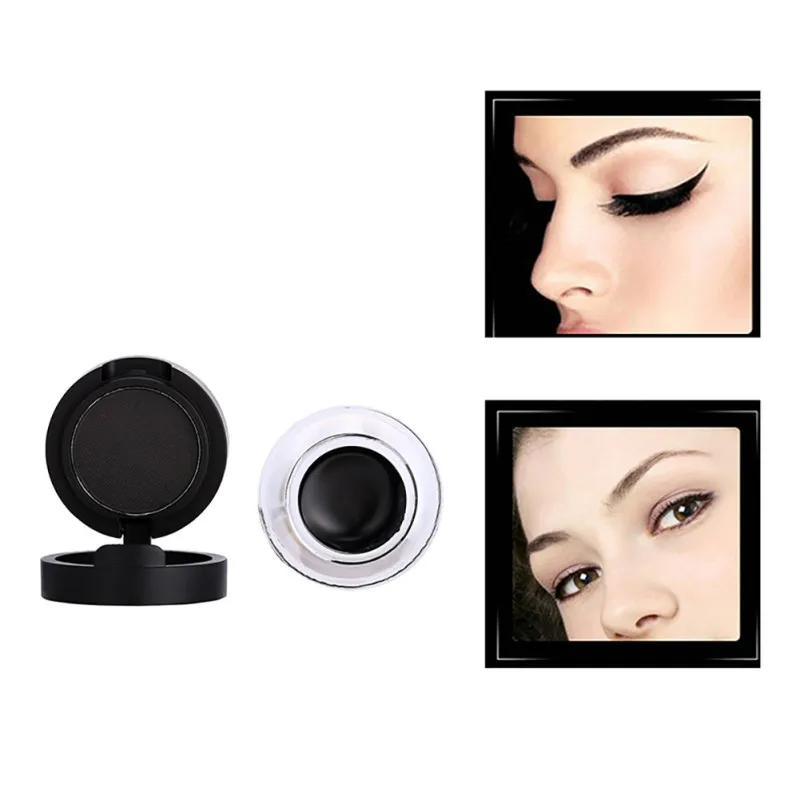 2 In 1 Eyeliner Gel And Eyeliner Powder Waterproof Eye Liner Long-lasting Eyeliner Nature Makeup Cosmetics