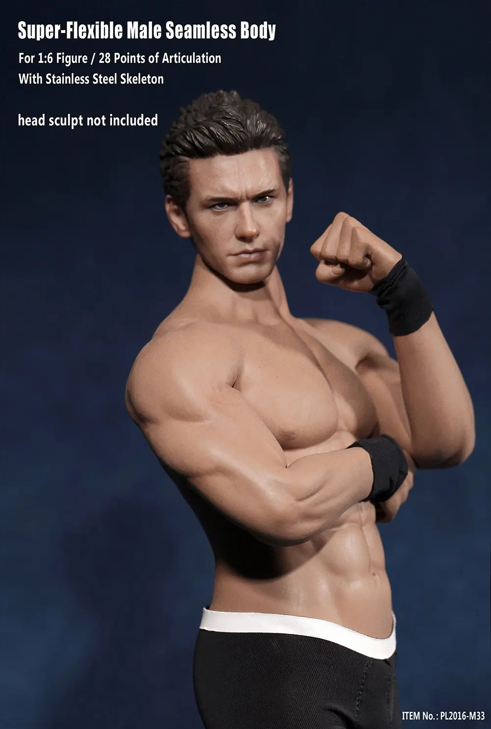 Details about / 1//6 TBLeague PHICEN M33 Seamless Muscular Male Figure Body Steel Skeleton