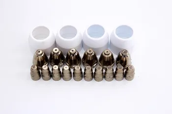 

New Plasma Cutter P80 Torch Accessories 20PCS Electrode Tips Fit 80A CNC Plasma Cutting Machine Gun Torch