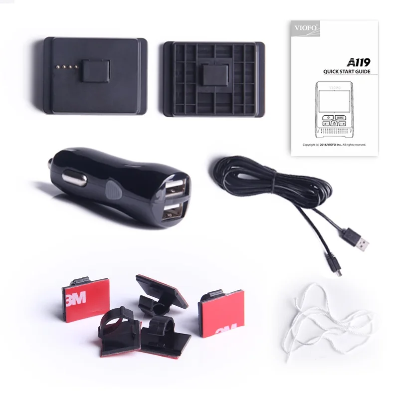 VIOFO оригинальный обновленный A119 V2 2 0 &quotЖК конденсатор Novatek 96660 HD 2K 1440P