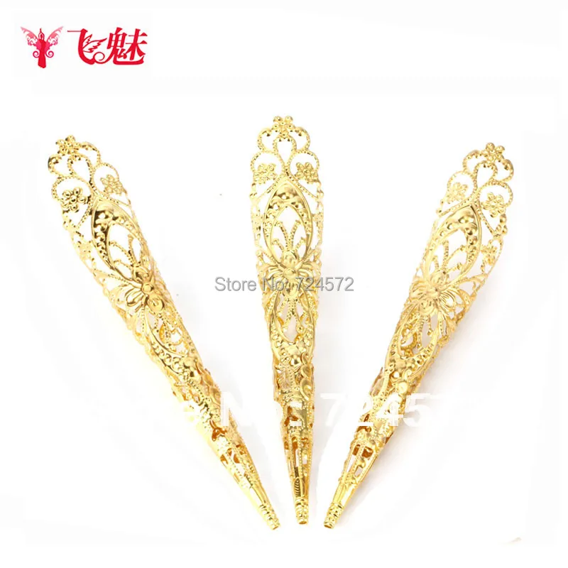 

Belly dance peacock false nail dance armor accessories belly dance props