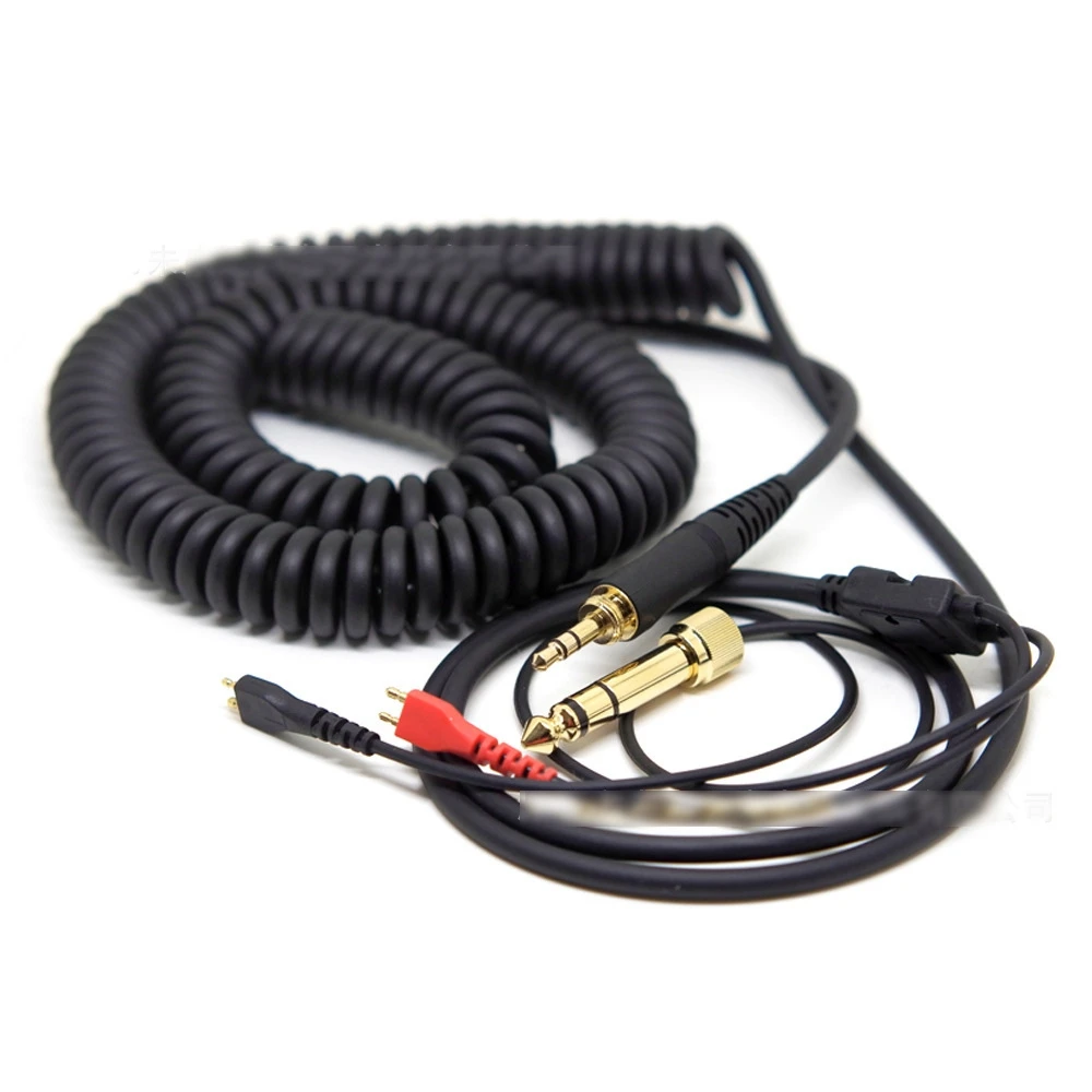 Replacement PU Spring Audio Cable For Sennheiser HD25 HD25 1 HD25 1 II HD25 C HD25 13 HD 25 HD600 HD650 HD580 HD525 Headphones