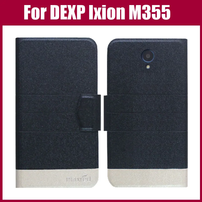 

Hot Sale! DEXP Ixion M355 Case New Arrival 5 Colors Fashion Flip Ultra-thin Leather Phone Protective Cover