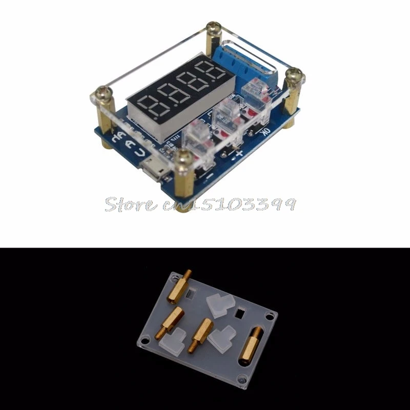 

New 1.2 V To 12V 18650 Battery Capacity Tester Protection Voltage Ammeter Cover