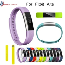 Correa de silicona de repuesto para reloj Fitbit Alta HR, 14 colores, correa de silicona de Alta calidad